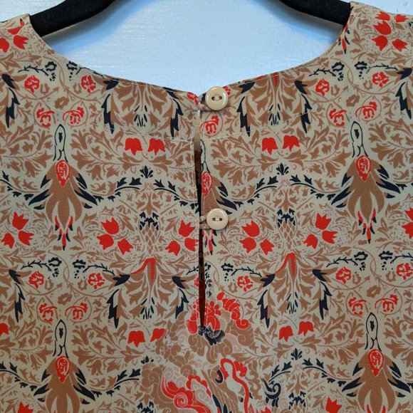 Floral Print Women's Top - Picture 7 of 9